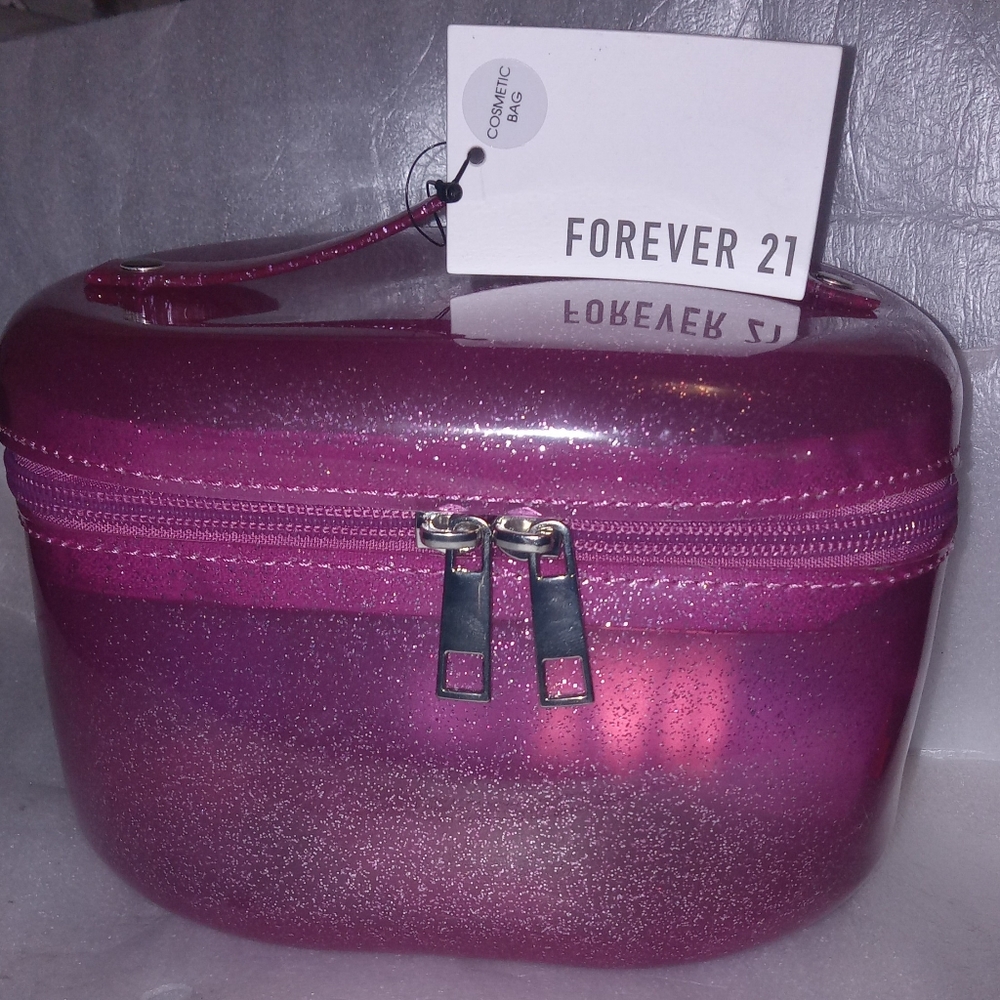 250 NEW with Tags Pink FOREVER 21 Cosmetic Bags